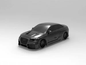 Audi RS5 READY TO PRINT MODEL 3D Print Model