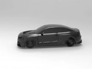 Audi RS5 READY TO PRINT MODEL 3D Print Model
