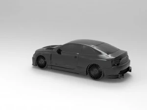 Audi RS5 READY TO PRINT MODEL 3D Print Model