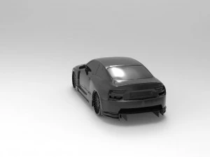 Audi RS5 READY TO PRINT MODEL 3D Print Model