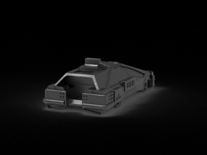 2019 Deckard Sedan - Car READY TO PRINT MODEL 3Dプリントモデル