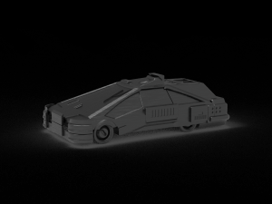 2019 Deckard Sedan - Car READY TO PRINT MODEL 3Dプリントモデル