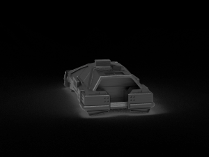 2019 Deckard Sedan - Car READY TO PRINT MODEL 3Dプリントモデル