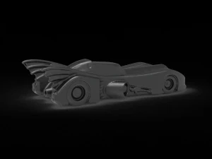 Batman Car READY TO PRINT MODEL 3D Print Model