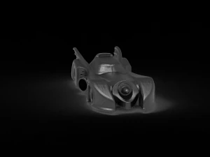 Batman Car READY TO PRINT MODEL 3D Print Model