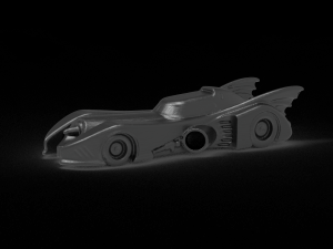 Batman Car READY TO PRINT MODEL Modelo de Impressão 3D