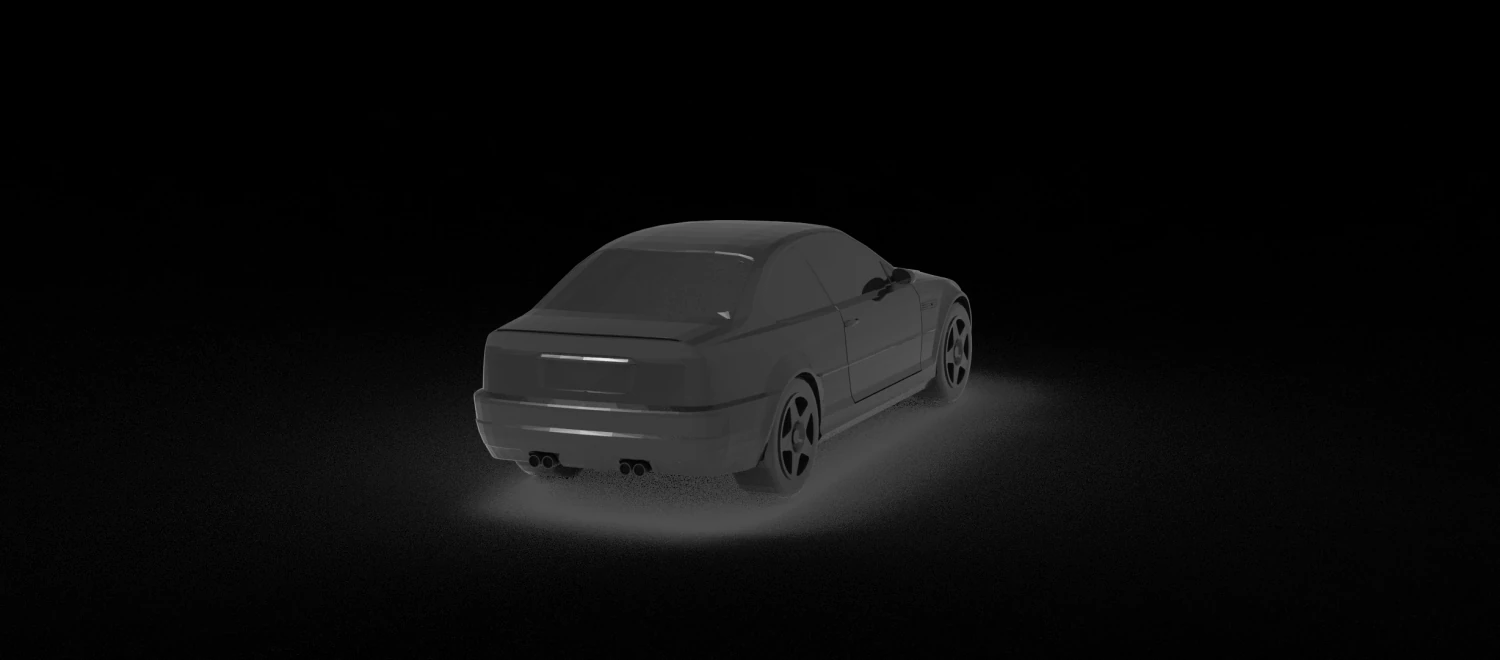 Car M3 E46 READY TO PRINT MODEL 3D Print Model .c4d .max .obj .3ds .fbx .stl .blend 