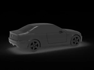 Car M3 E46 READY TO PRINT MODEL 3D Print Model