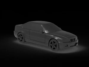 Car M3 E46 READY TO PRINT MODEL 3D Print Model