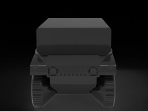 Car Hummer H1 READY TO PRINT MODEL 3D Print Model