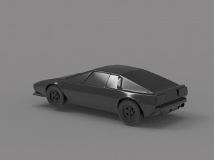 Car Lotus Esprit s2 1978 READY TO PRINT MODEL 3D Print Model