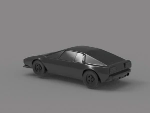 Автомобиль Lotus Esprit s2 1978 г. ГОТОВАЯ К ПЕЧАТИ МОДЕЛЬ 3D Принт Модель