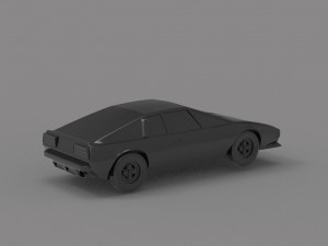 Car Lotus Esprit s2 1978 READY TO PRINT MODEL Modelo de Impressão 3D