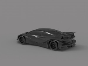 Cobra RX55 car READY TO PRINT MODEL 3D Print Model