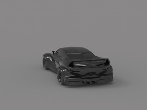 Cobra RX55 car READY TO PRINT MODEL 3D प्रिंट मॉडल