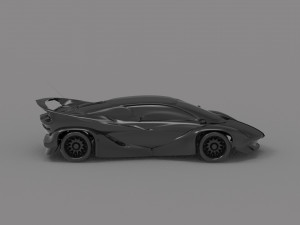 Cobra RX55 car READY TO PRINT MODEL 3D प्रिंट मॉडल