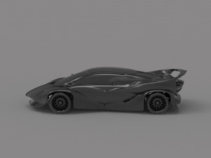 Cobra RX55 car READY TO PRINT MODEL 3D प्रिंट मॉडल