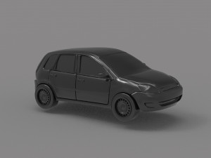 Fiesta 2005 5 doors READY TO PRINT MODEL READY TO PRINT MODEL 3D प्रिंट मॉडल