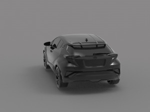 HRV Car READY TO PRINT MODEL 3D Print Model