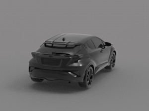 HRV Car READY TO PRINT MODEL 3D Print Model