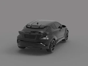 HRV Car READY TO PRINT MODEL 3D Print Model