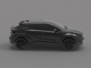 HRV Car READY TO PRINT MODEL 3D Print Model