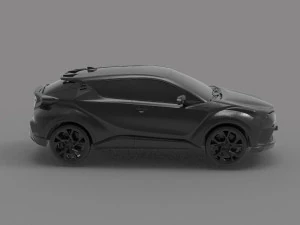 HRV Car READY TO PRINT MODEL 3D Print Model
