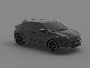 HRV Car READY TO PRINT MODEL 3D Print Model
