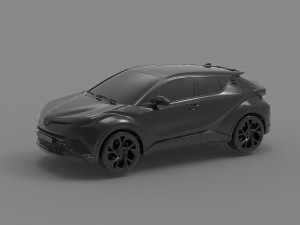 HRV Car READY TO PRINT MODEL 3D Print Model