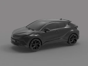 HRV Car READY TO PRINT MODEL 3D Print Model