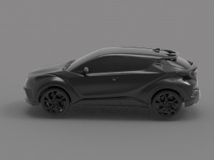 HRV Car READY TO PRINT MODEL 3D Print Model