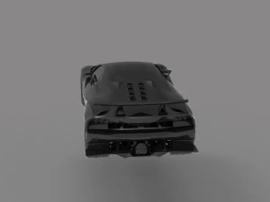 Sesto Elemento Car READY TO PRINT MODEL 3D Print Model