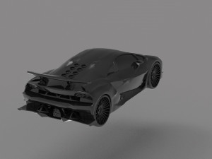 Sesto Elemento Car READY TO PRINT MODEL 3D Принт Модель
