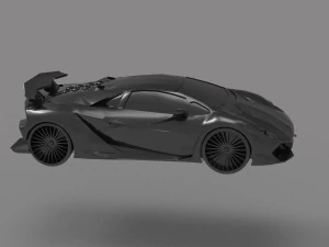 Sesto Elemento Car READY TO PRINT MODEL 3D Print Model