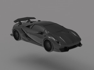 Sesto Elemento Car READY TO PRINT MODEL 3D Принт Модель