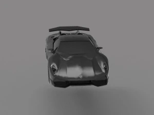 Sesto Elemento Car READY TO PRINT MODEL 3D Print Model