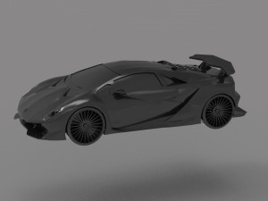Sesto Elemento Car READY TO PRINT MODEL 3D Принт Модель
