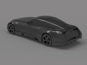 Машина Maybach Exelero ГОТОВА ДО ДРУКУ МОДЕЛЬ 3D Принт Модель