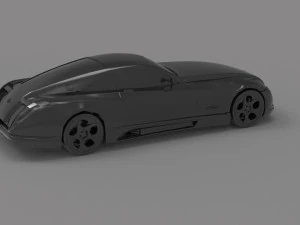 Maybach Exelero Car READY TO PRINT MODEL 3D Print Model