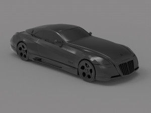 Maybach Exelero Car READY TO PRINT MODEL 3D-Druckmodell