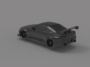 Nissan Skyline GTR car READY TO PRINT MODEL Model do druku 3D