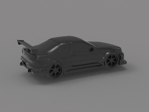 Nissan Skyline GTR car READY TO PRINT MODEL Modelo de Impressão 3D