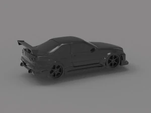 Nissan Skyline GTR car READY TO PRINT MODEL 3D Print Model