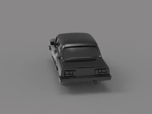 Old car READY TO PRINT MODEL 3D Print Model
