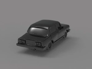 Old car READY TO PRINT MODEL 3D Print Model
