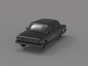 Old car READY TO PRINT MODEL 3D Baskı Modeli