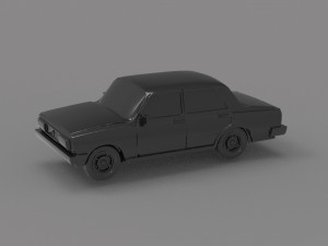 Old car READY TO PRINT MODEL 3D Baskı Modeli
