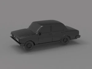Old car READY TO PRINT MODEL 3D Print Model
