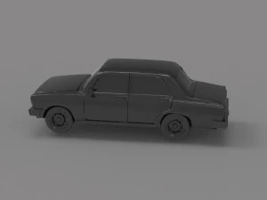 Old car READY TO PRINT MODEL 3D Print Model