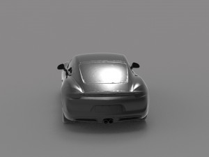 Porsche Cayman S READY TO PRINT MODEL 3D 打印模型